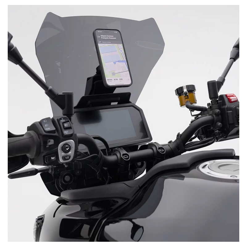 BCD SUPPORT TELEPHONE POUR YAMAHA TRACER 9 GT+ (2023-2024) - QUADLOCK® - STAGE 1