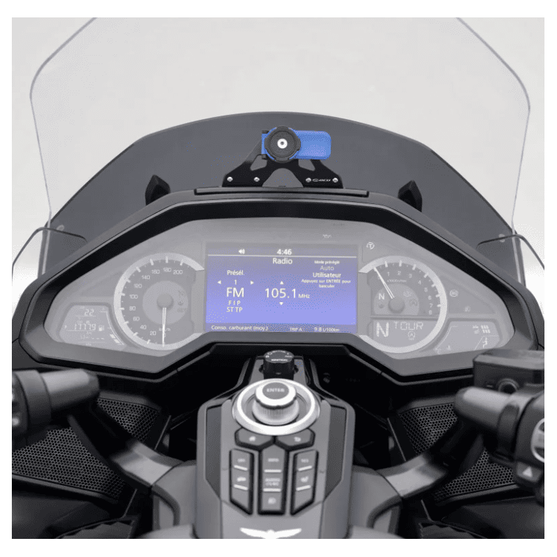 BCD SUPPORT TELEPHONE POUR HONDA GOLDWING (2019+)  - QUADLOCK® - STAGE 2