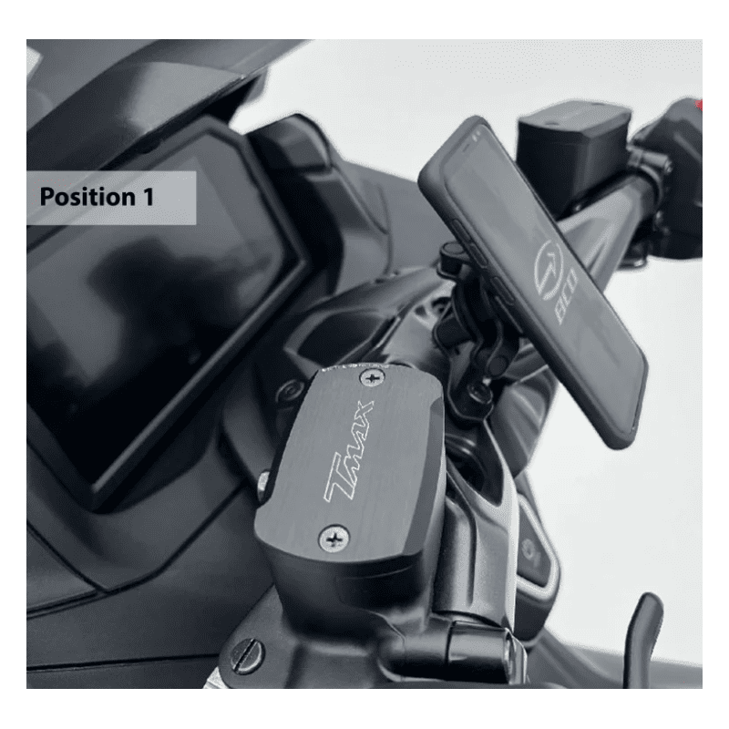 BCD SUPPORT TELEPHONE POUR YAMAHA TMAX 560 (2022+) - QUADLOCK® - STAGE 3