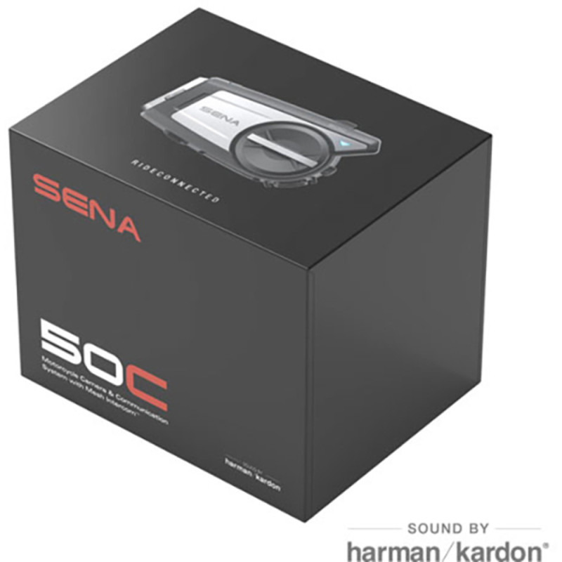 SENA INTERCOM BLUETOOTH 50C AVEC CAMÉRA  4K