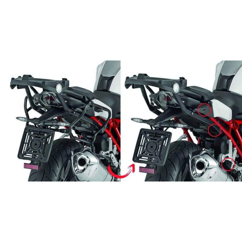 GIVI SUP V35 RAPID BMW R1200R/RS 15