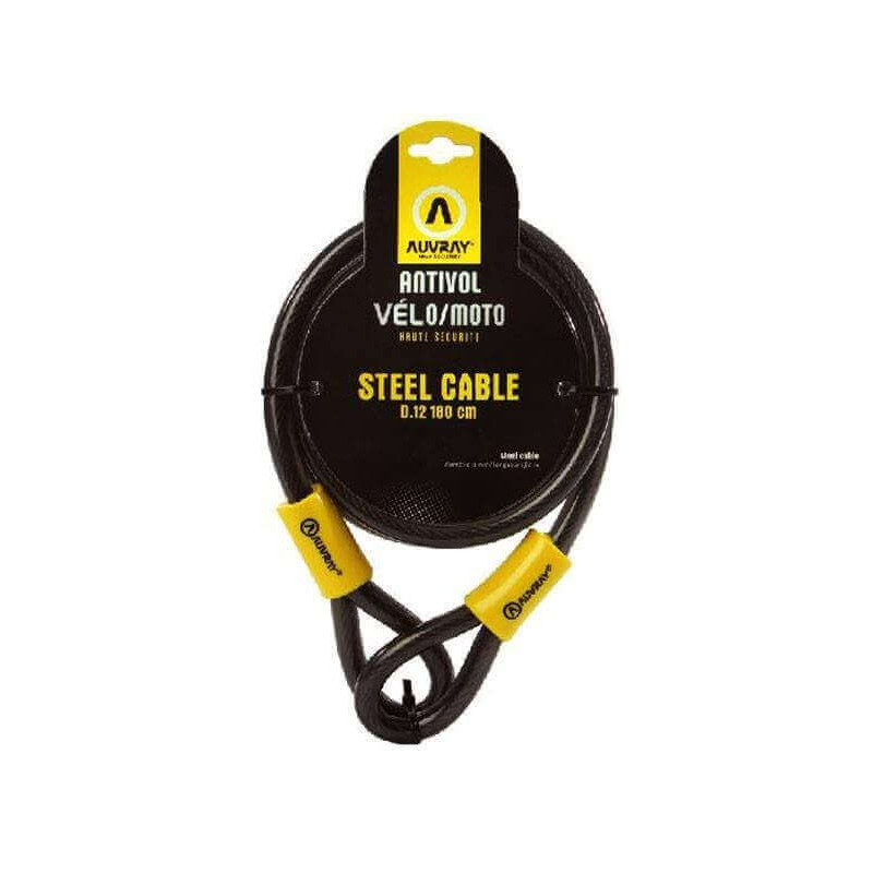 AUVRAY STEEL CABLE D.12 en 1 800 MM  (C-18012)