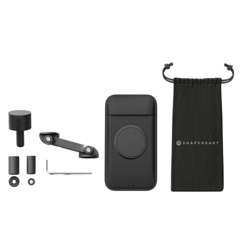 SHAPEHEART SUPPORT SMARTPHONE MAGNÉTIQUE STEM BOOST POUR SPORTIVE + POCHETTE