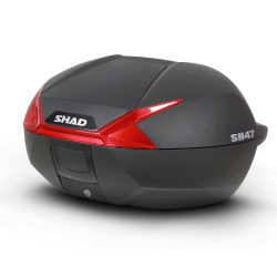 SHAD TOP CASE SH47 ROUGE