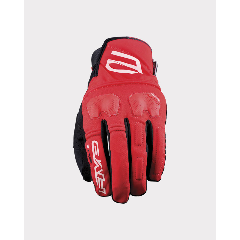 FIVE GANTS E-WP - NOIR/ROUGE