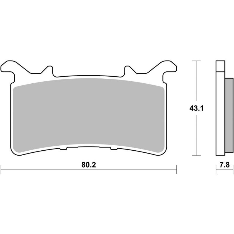BREMBO PLAQUETTE AVT BMW M1000RR/S1000 RR 21-