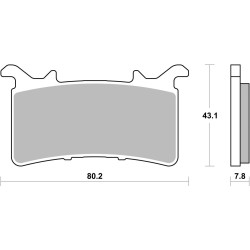 BREMBO PLAQUETTE AVANT BMW M1000RR/S1000 RR 21-