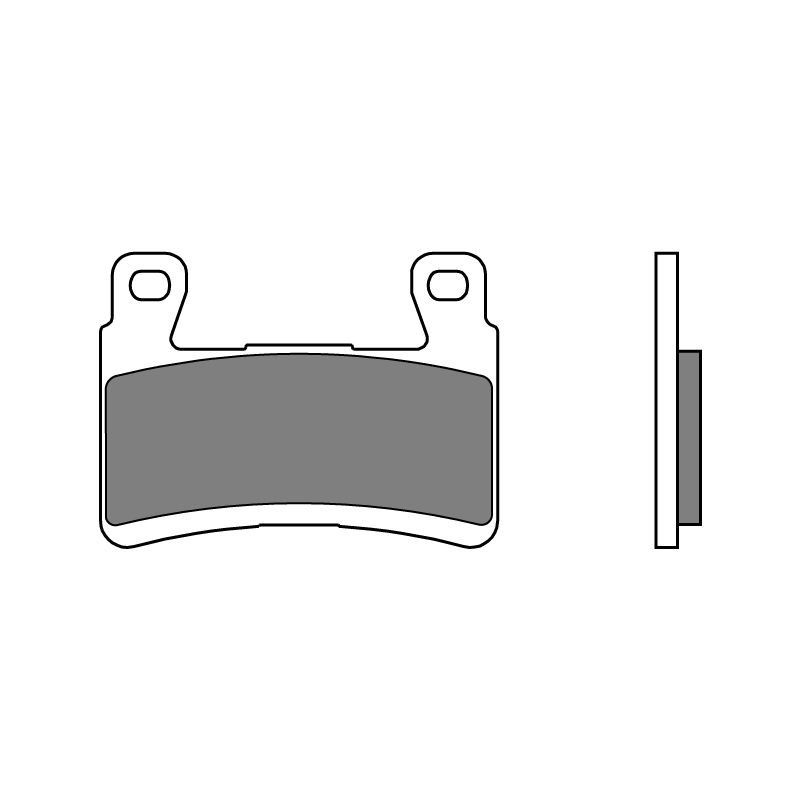 BREMBO PLAQUETTE AVANT KAWASAKI 636 ZX-6R NINJA 13- (EQUIV. 07HO45)