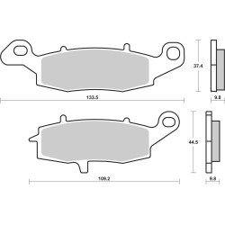 BREMBO PLAQUETTE AR SUZUKI 1800 CR/MR/MR 2 INTRUDER 08-