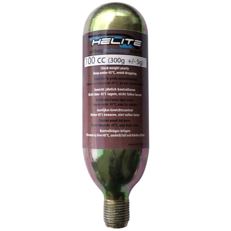 HELITE CARTOUCHE CO2 MOLEX 100CC