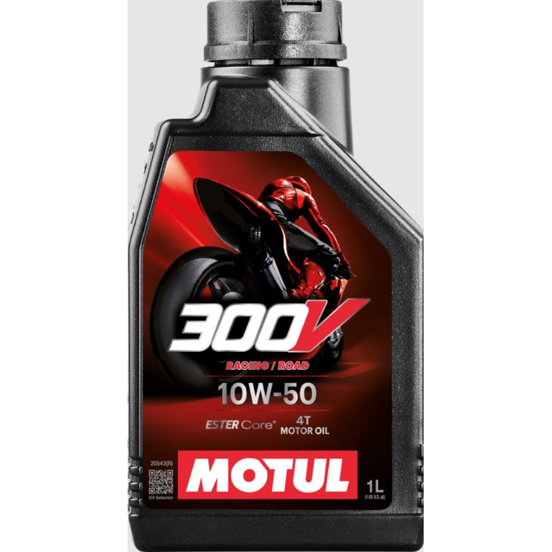 MOTUL 300V ROAD RACING 10W50 - 1L