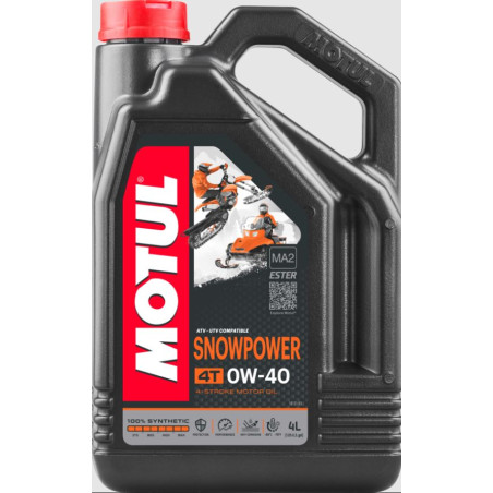 MOTUL SNOWPOWER 4T 0W40 - 4L