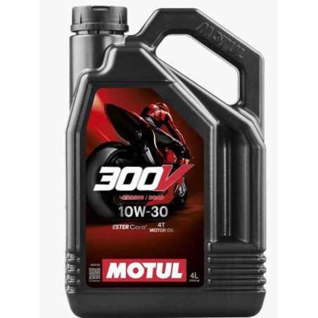 MOTUL 300V ROAD RACING 10W30 - 4L