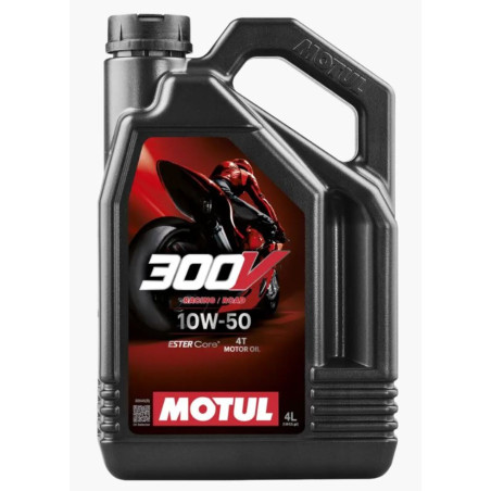 MOTUL 300V ROAD RACING 10W50 - 4L
