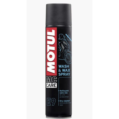 MOTUL E9 WASH & WAX SPRAY - 400ML