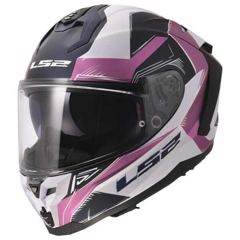 LS2 FF817 CHALLENGER II FLAMAN - NOIR/ROSE