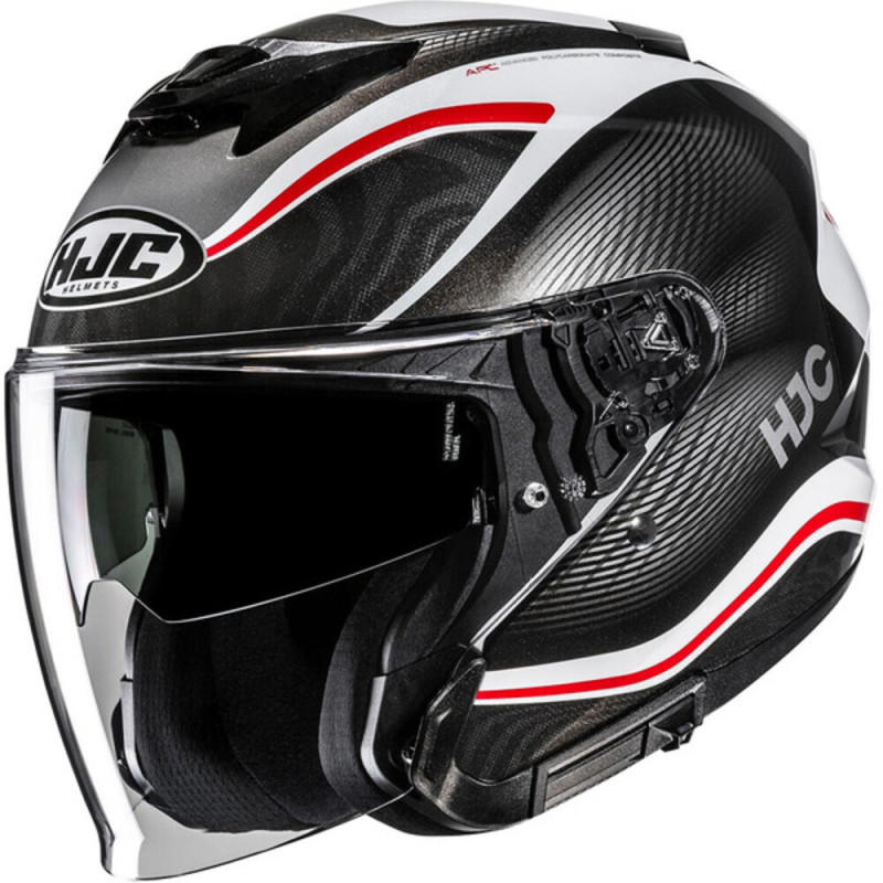 HJC i31 DEPE MC1 - NOIR/BLANC/ROUGE