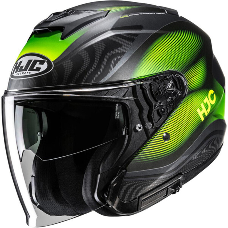 HJC i31 DEPE MAT MC3HSF - NOIR/JAUNE/VERT