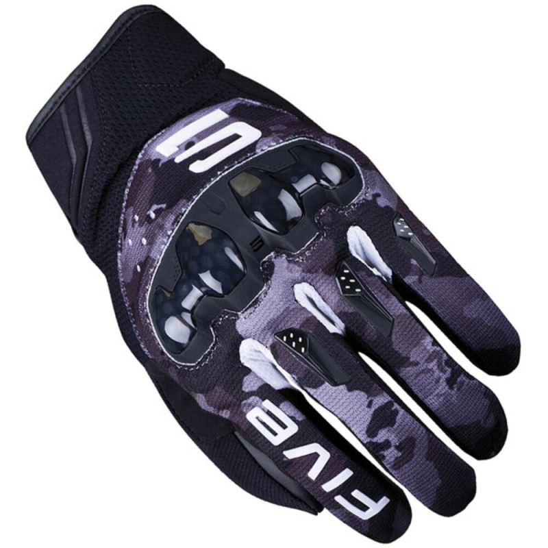 FIVE GANTS RSX - NOIR/BLANC