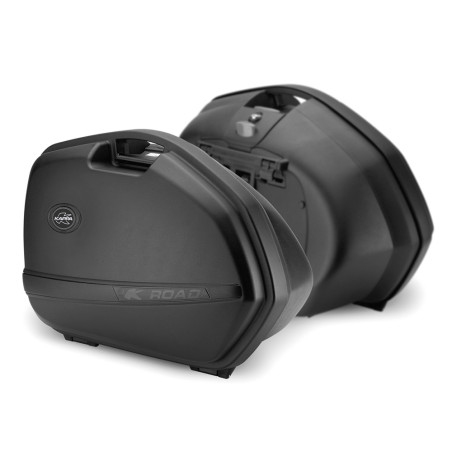 KAPPA PAIRE DE VALISES 33L NOIR (K33N)