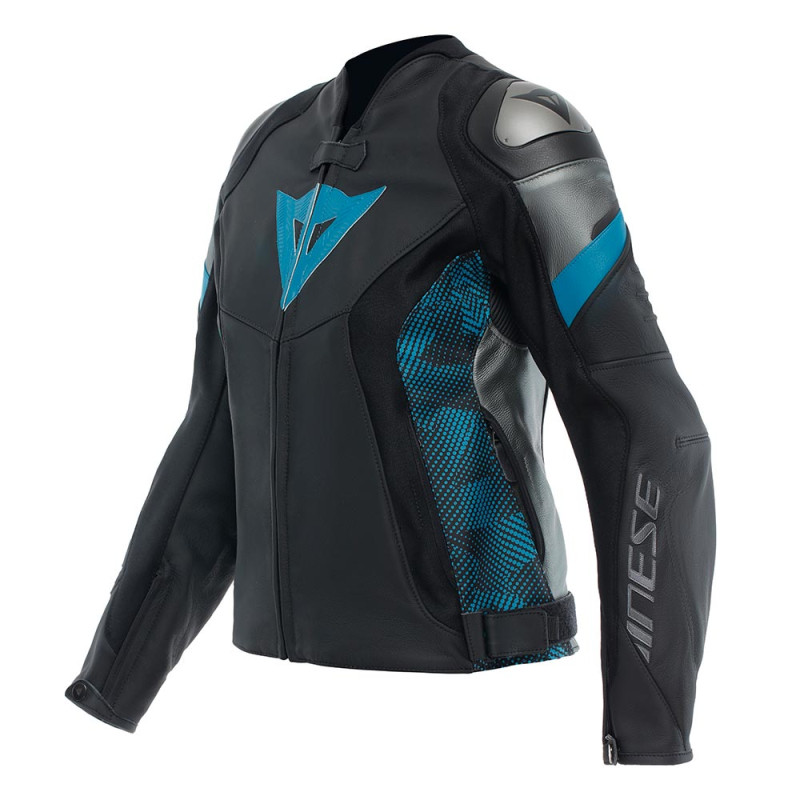 DAINESE BLOUSON AVRO 5 WOMEN - ANTHRACITE/GRIS/BLEU