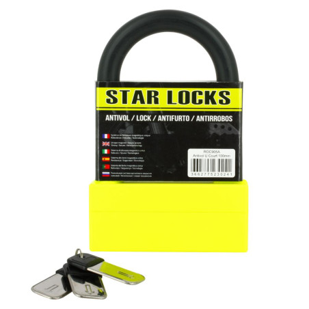STAR LOCKS ANTIVOL U A CLEF MAGNETIQUE