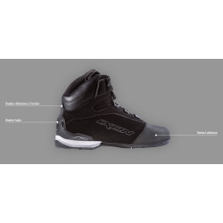 IXON BASKET BULL WP LADY NOIR BLANC