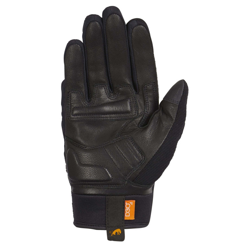 FURYGAN GANTS JET D3O NOIR JAUNE FLUO