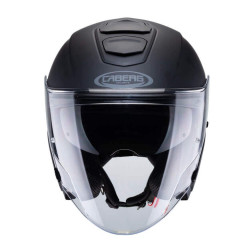 CABERG CASQUE JET FLYON NOIR MAT
