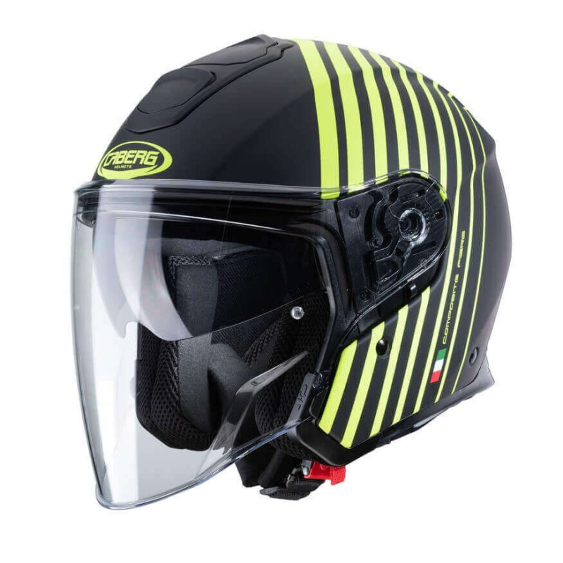 CABERG JET FLYON BAKARI NOIR MAT JAUNE