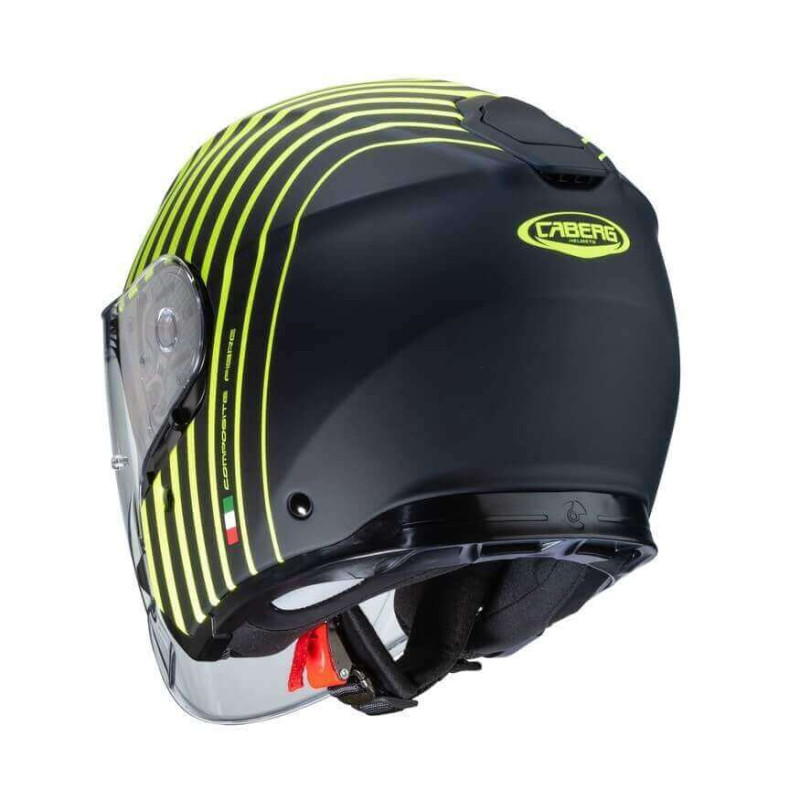 CABERG JET FLYON BAKARI NOIR MAT JAUNE