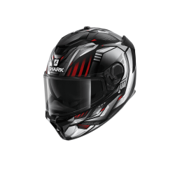 SHARK INTEGRAL SPARTAN GT REPLIKAN NOIR ARGENT MAT