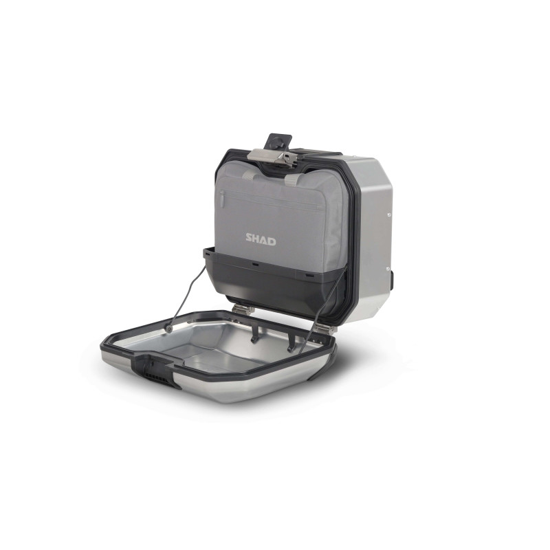 SHAD VALISE DROITE TR36R TERRA ALUMINIUM