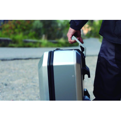 SHAD VALISE GAUCHE TR47L TERRA ALUMINIUM