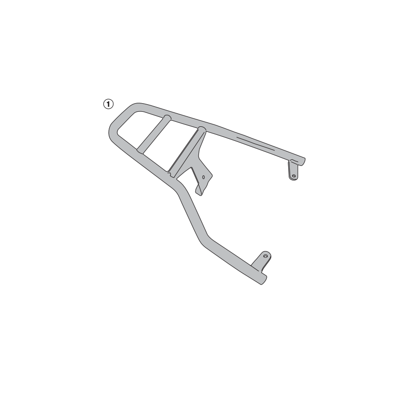 GIVI SUPPORT TOP CASE MONOLOCK PIAGGIO VESPA PRIMAVERA 50 (SR5608)