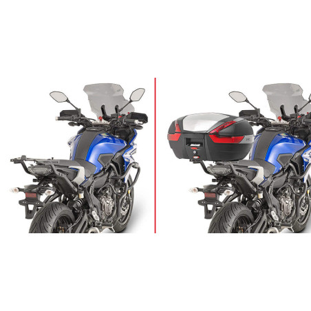 GIVI SUPPORT TOP CASE MONOKEY OU MONOLOCK YAMAHA MT 07 TRACER (2130FZ)