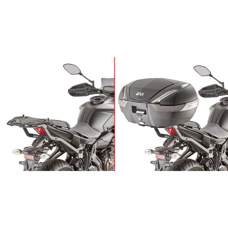 GIVI SUPPORT TOP CASE MONOKEY OU MONOLOCK YAMAHA MT07 2018 (2140FZ)