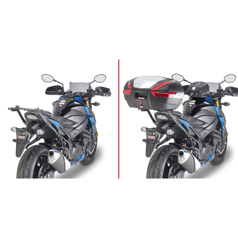 GIVI SUPPORT TOP CASE MONOKEY OU MONOLOCK SUZUKI GSX-S 750 17 (3113FZ)