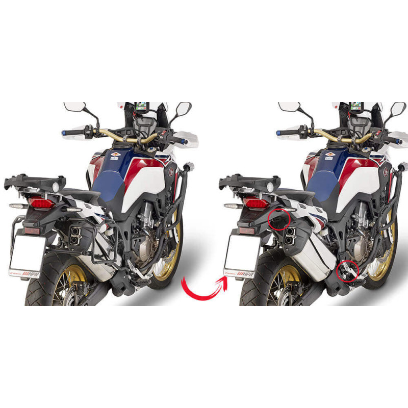 GIVI SUP. VALISES MONOKEY HONDA 1000 AFRICA TWIN (PLR1144)