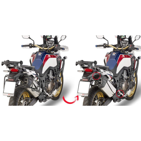 GIVI SUP. VALISES MONOKEY HONDA 1000 AFRICA TWIN (PLR1144)