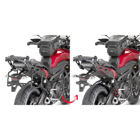GIVI SUP. VALISES MONOKEY YAMAHA MT 09 TRACER (PLR2122)
