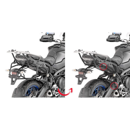 GIVI SUP. VALISES MONOKEY YAMAHA TRACER 900/GT 18 (PLR2139)