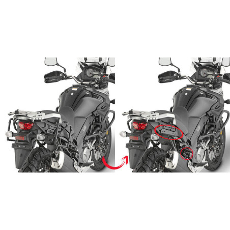 GIVI SUP. VALISES MONOKEY SUZUKI DL650 V-STROM 17 (PLR3112)