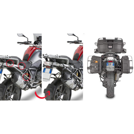 GIVI SUP. VALISES MONOKEY BMW R 1200/1250/1250ADV GS LC (PLR5108)