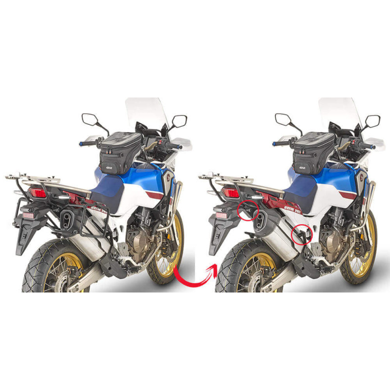 GIVI SUP. VALISES MONOKEY HONDA AFRICA 18/ADV (PLR1161)