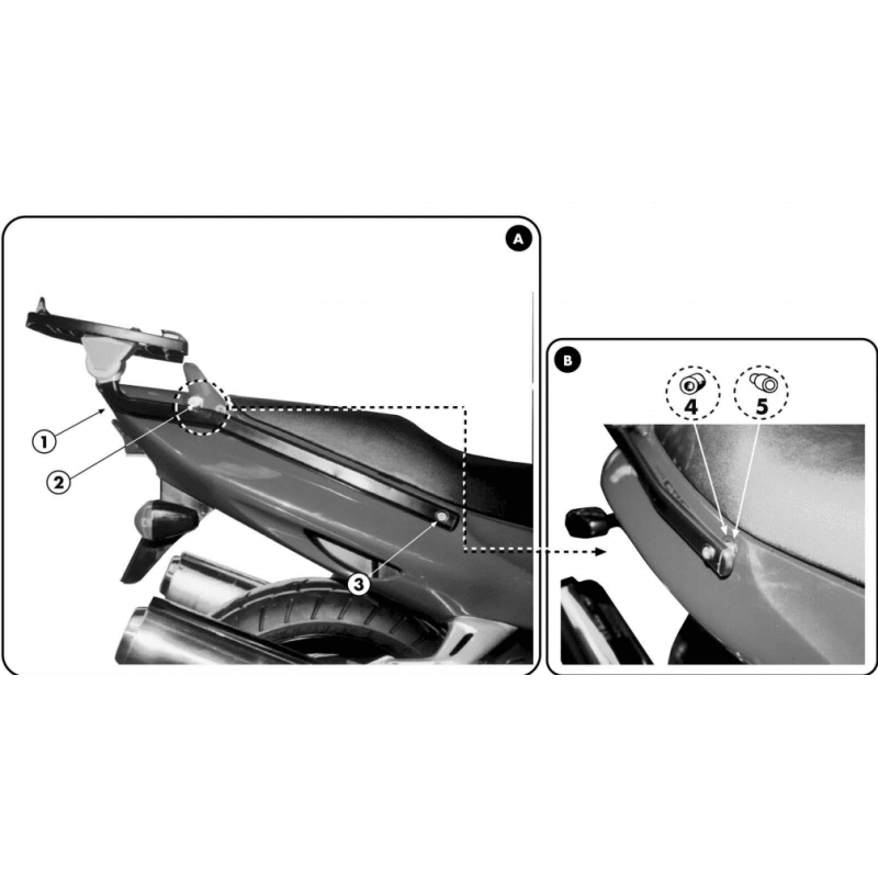 GIVI SUPPORT TOP CASE MONOKEY OU MONOLOCK HONDA CBR 1100XX (248F)