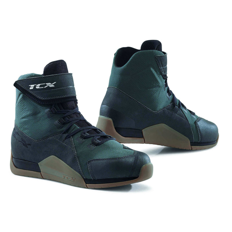 TCX BOTTES BOOTS DISTRICT WATERPROOF GRIS MARRON