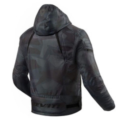 REV'IT VESTE FLARE 2 CAMO NOIR-GRIS