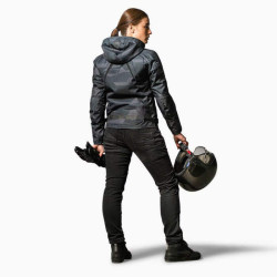 REV'IT VESTE FLARE 2 LADIES CAMO GRIS BLANC