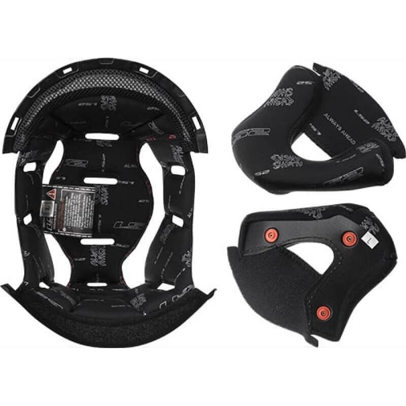 LS2 KIT COIFFE ET JOUES OF570 VERSO